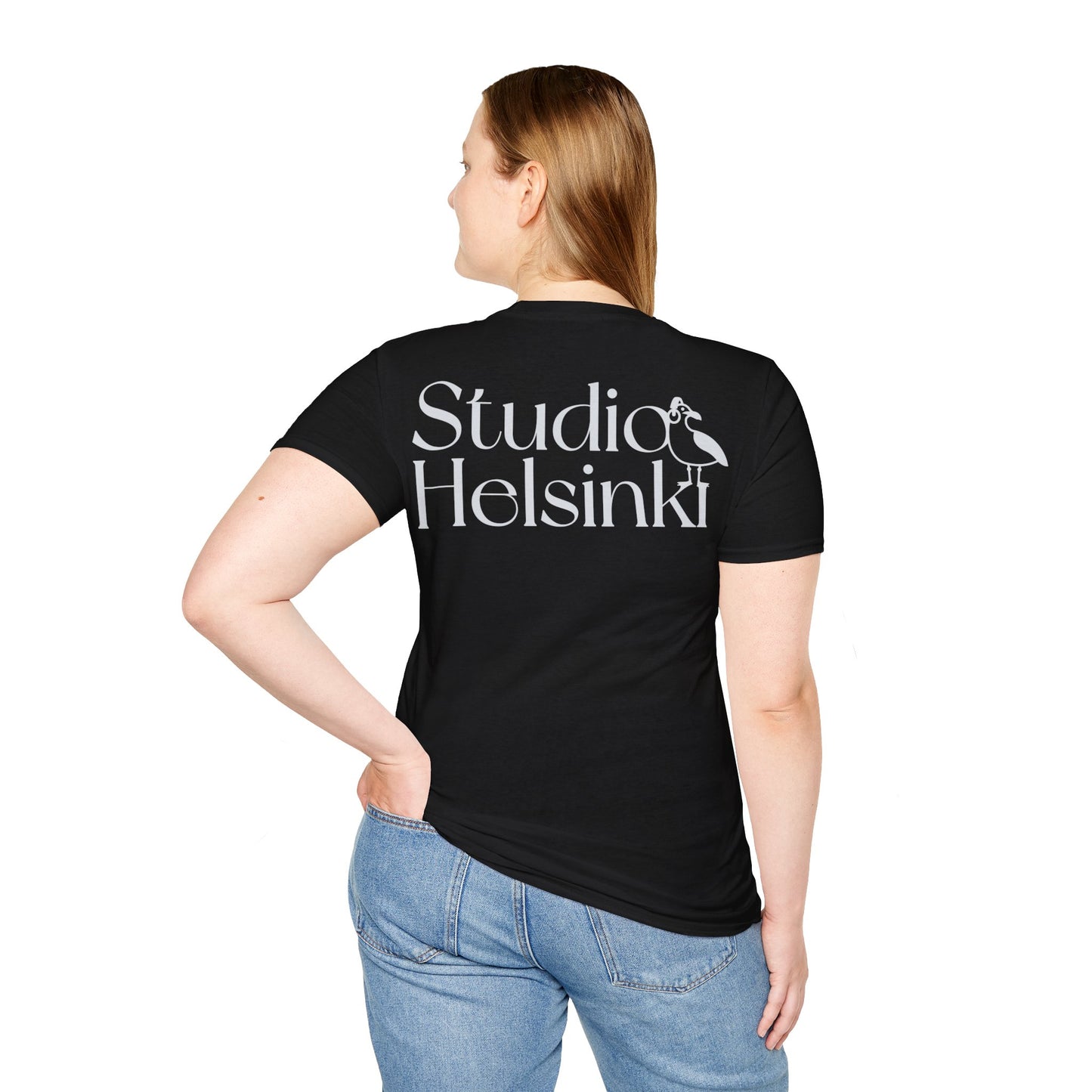“Weird Is the Wavelength” Seagull T-Shirt — Studio Helsinki Crew Tee
